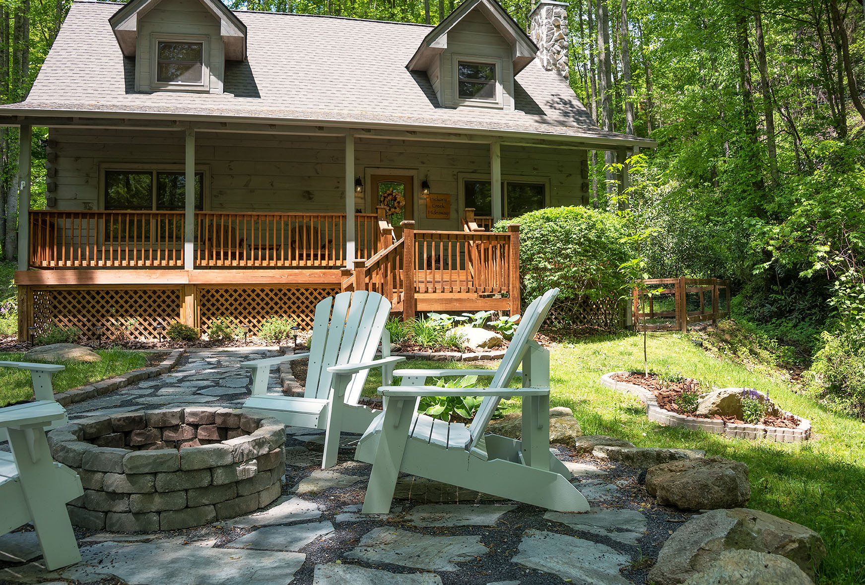 Porches and Decks Are Cool Additions To Log Homes.